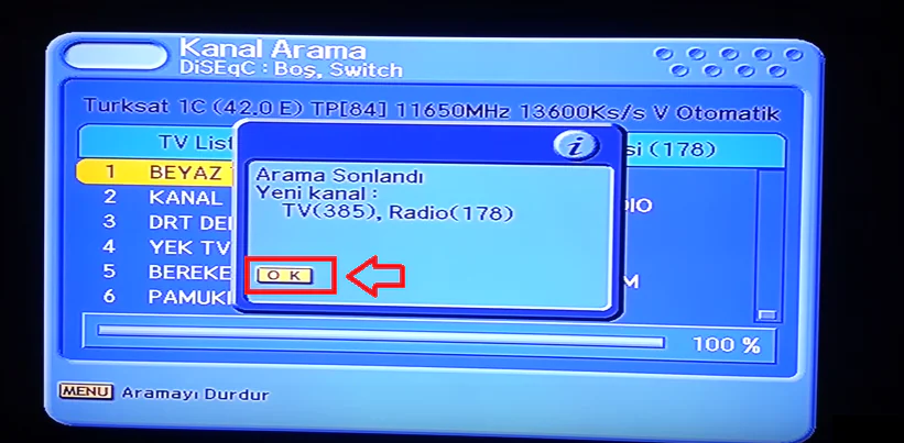 Next & NextStar Türksat 4A Uydu Kurulumu