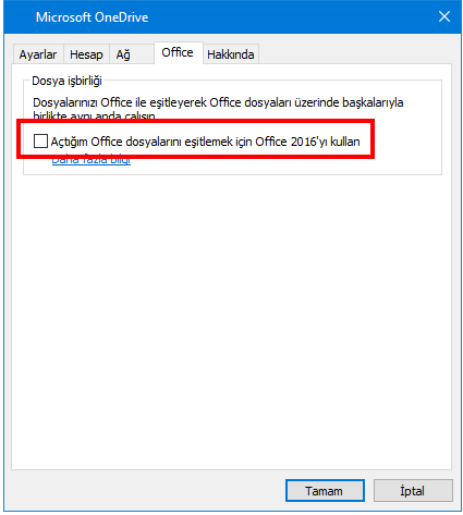 OneDrive Eşitleme Sorunu Çözümü