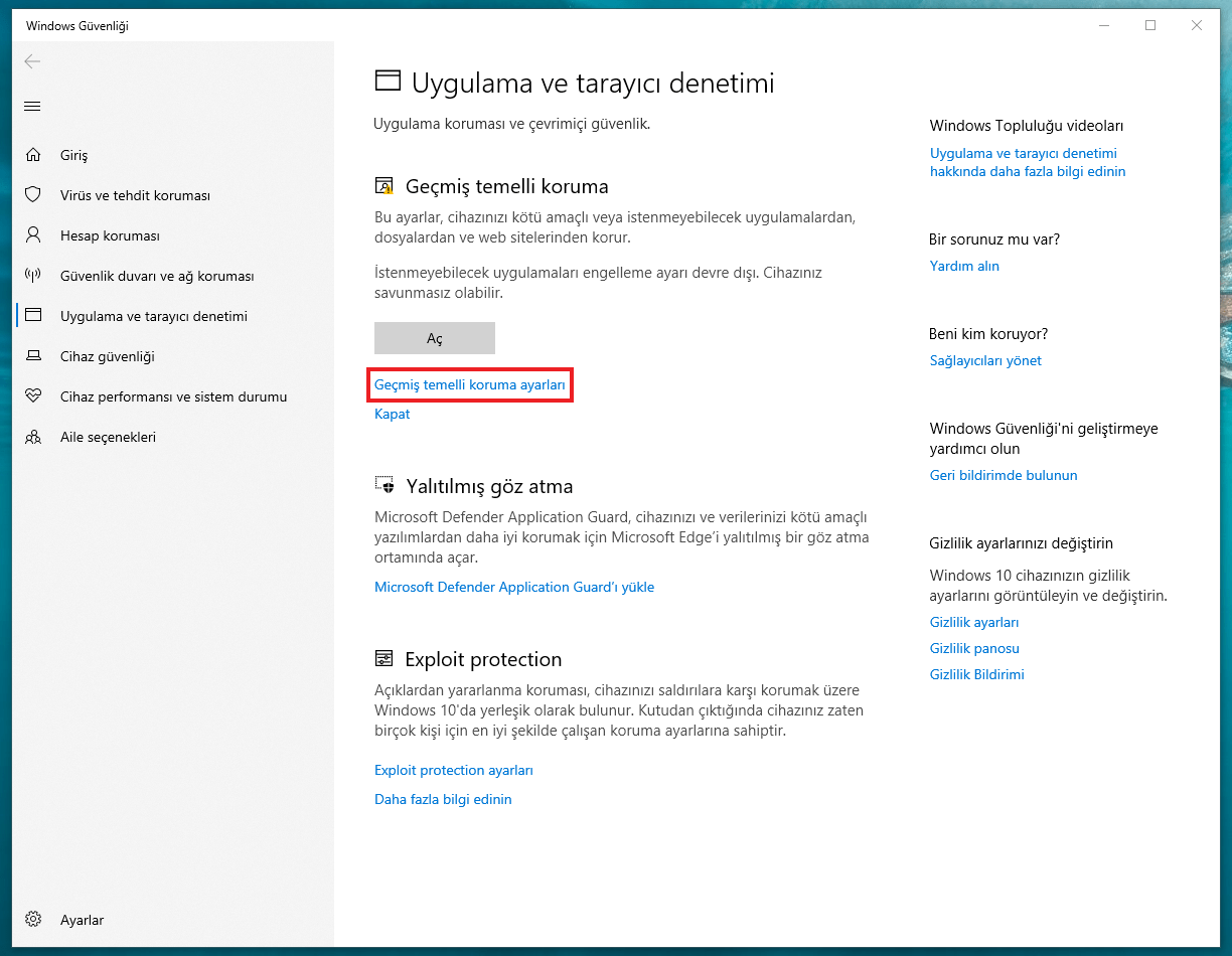 SmartScreen Nasıl Kapatılır