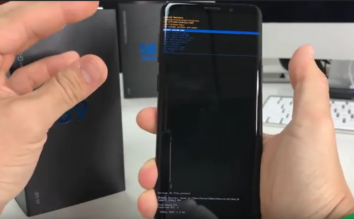 Samsung Galaxy S9 Sıfırlama ve Hard Reset