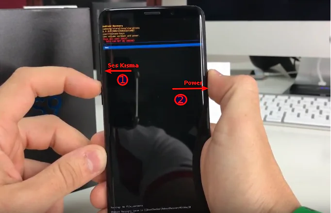 Samsung Galaxy S9 Sıfırlama ve Hard Reset