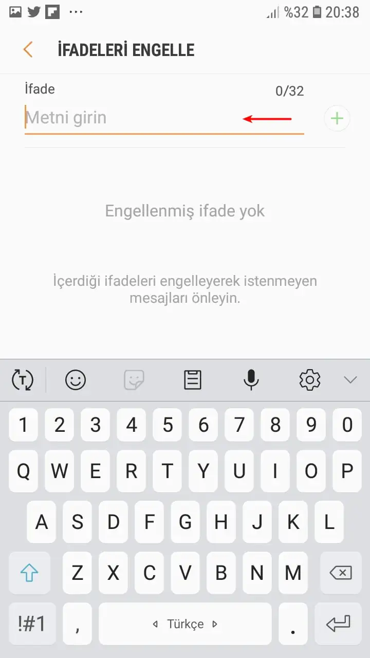 Samsung Telefonlarda SPAM SMS’ler Nasıl Engellenir