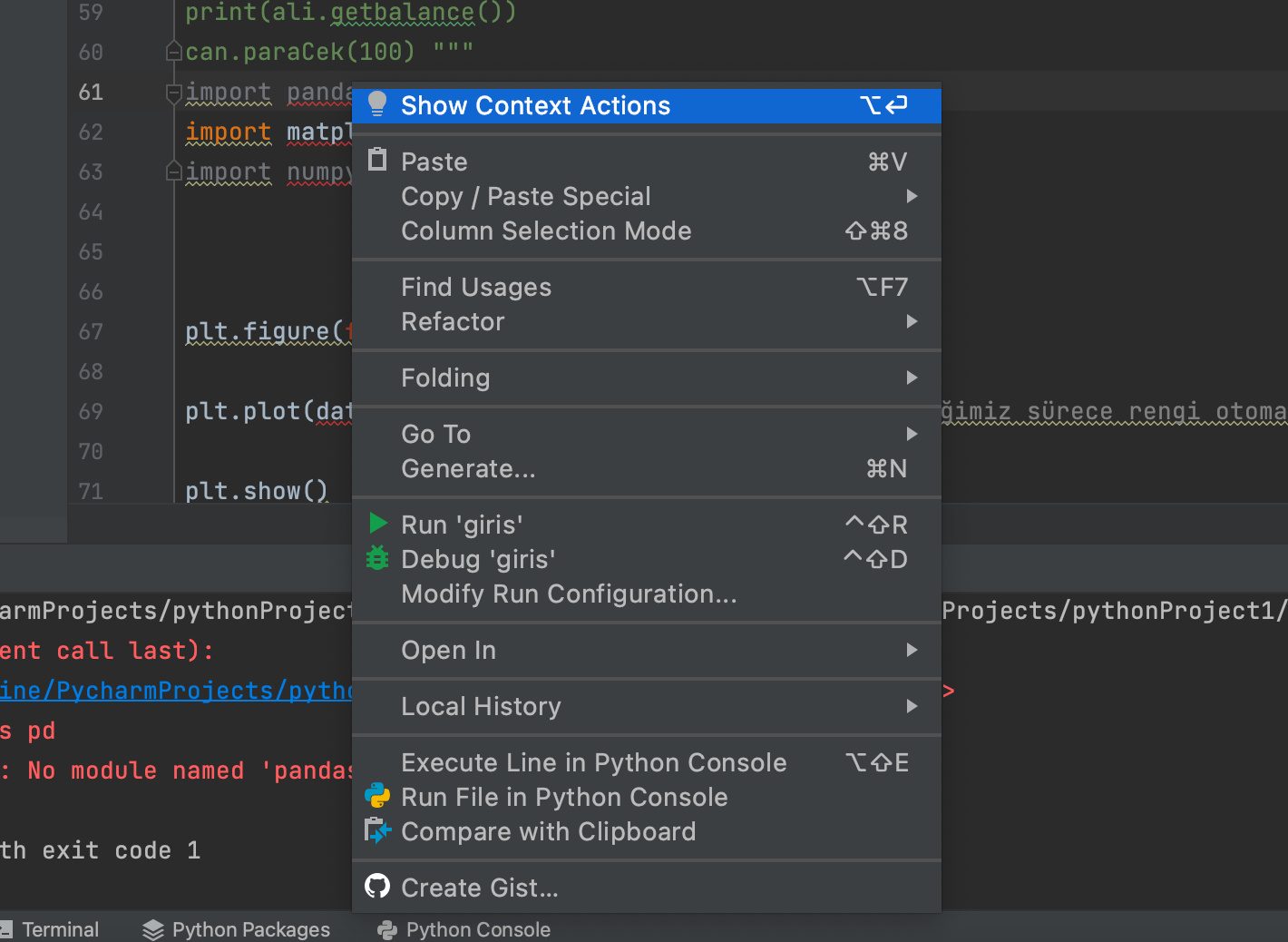 Pycharm Kütüphane Nasıl Eklenir