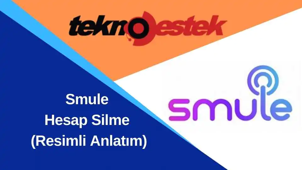 Smule Hesap Silme