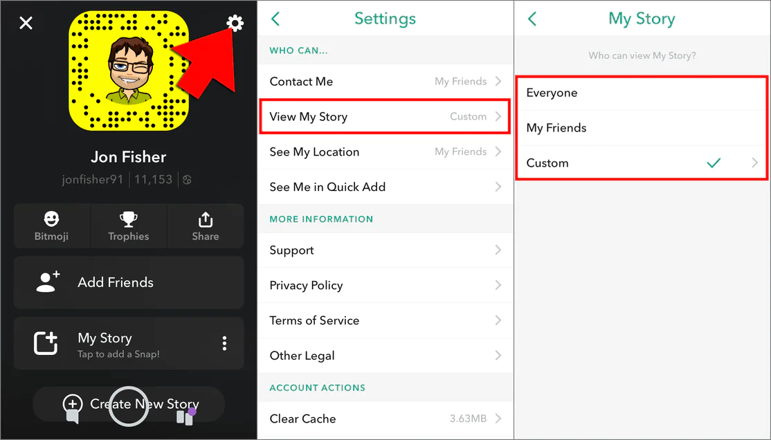 Snapchat için 10 Temel Gizlilik ve Güvenlik Ayarı