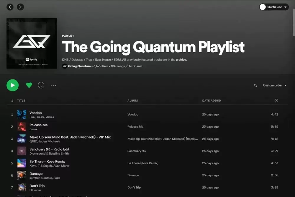Spotify Çalma Listesi Kopyalama