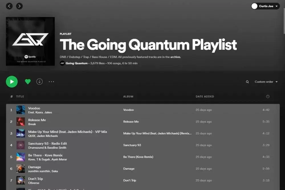 Spotify Çalma Listesi Kopyalama