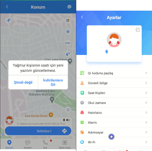 Alcatel TCL MT40X Çocuk Saati Yazılım Güncelleme Nasıl Yapılır