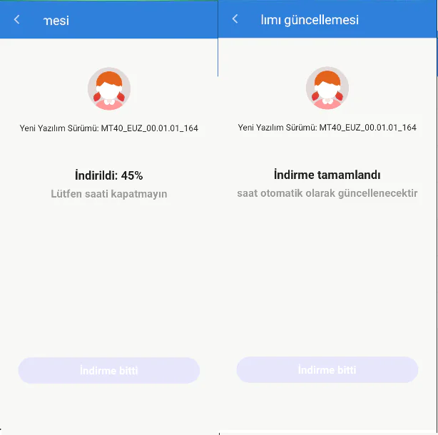 Alcatel TCL MT40X Çocuk Saati Yazılım Güncelleme Nasıl Yapılır