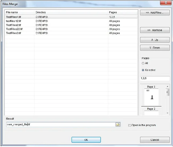 TIFF dosyaları nasıl birleştirilir Adım Adım