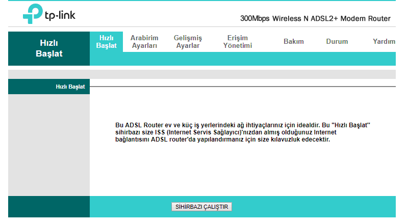 TP-Link TD-W8961ND Modem Kurulumu