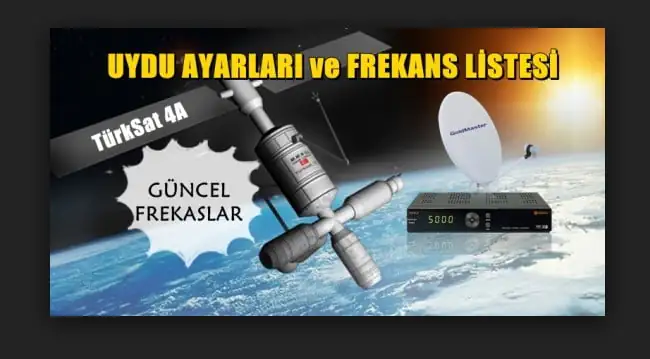 Türksat Uydu Alıcısı Kurulum Ayarları Nasıl Yapılır