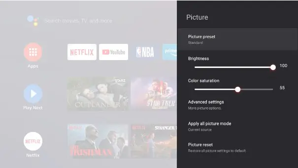TCL Android TV Ayarlar