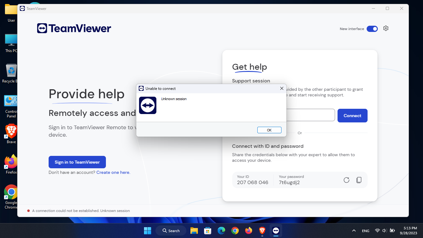 TeamViewer Bağlantı Hatası ve Çözümü