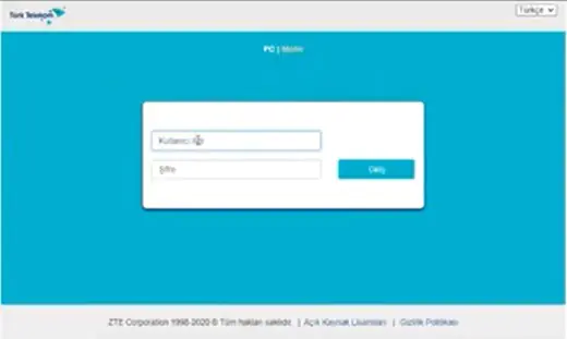 Türk Telekom Magnet Modem Kablosuz Şifre Değişikliği