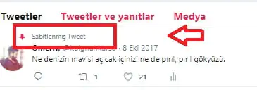 Twitter Hesabında Tweet Sabitleme