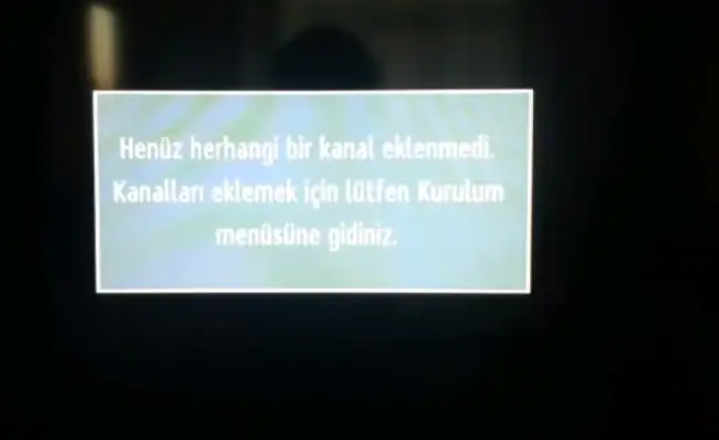 Vestel Kanal Bulamama Sorunu