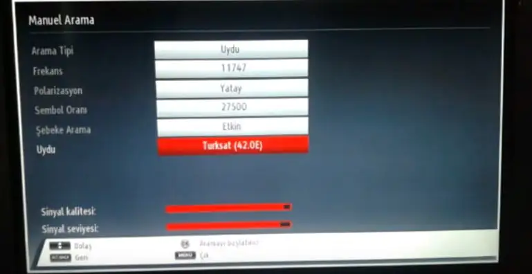 Vestel Kanal Bulamama Sorunu