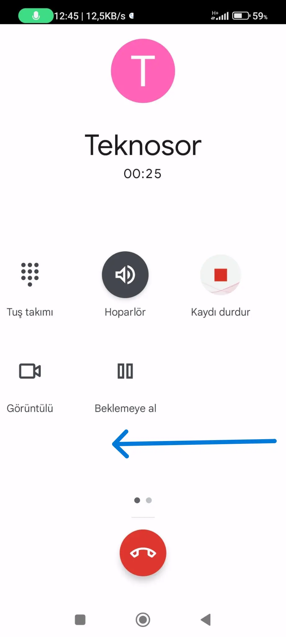 Xiaomi cihazlarda sesli arama kaydı alma