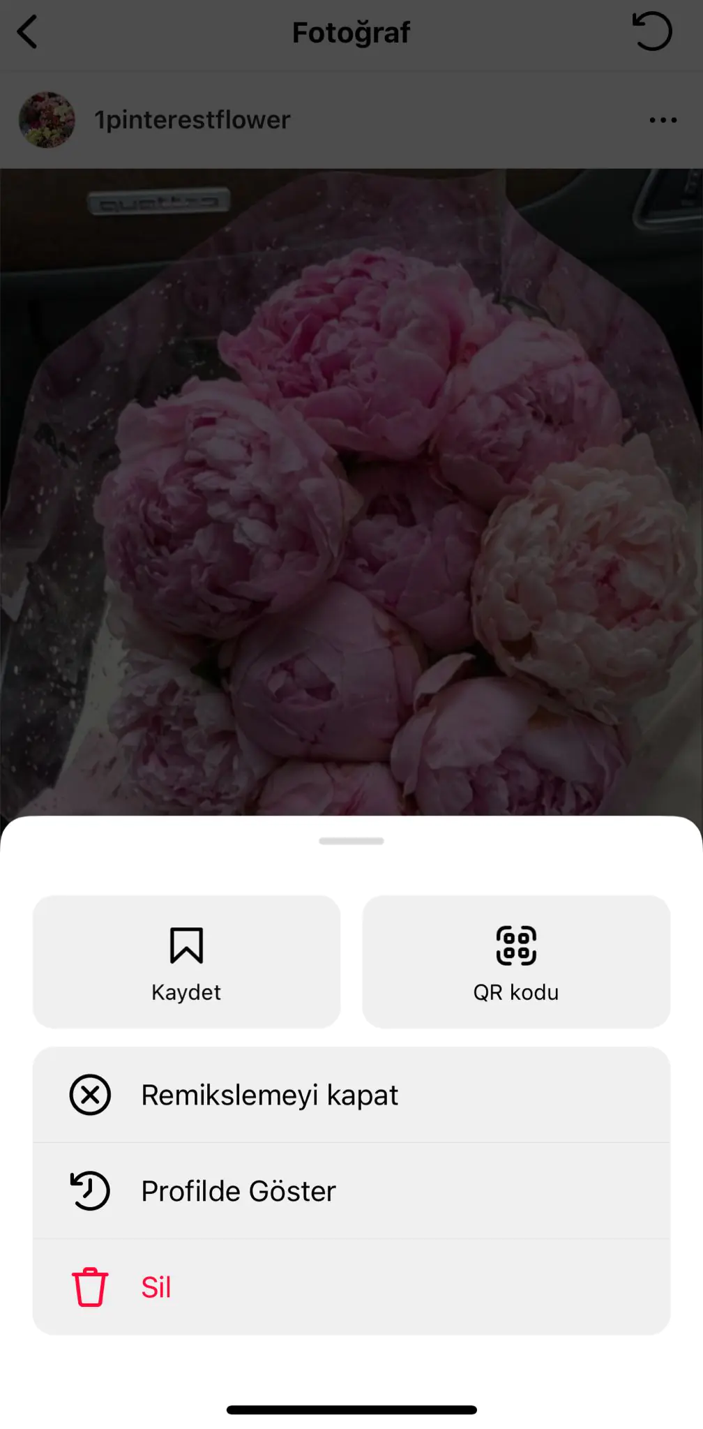 Instagram Gönderi Arşivleme