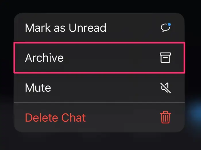 WhatsApp Mesajlarını Gizleme