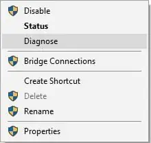 Wi-Fi Geçerli Bir IP Yapılandırmasına Sahip Değil