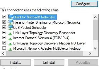 Wi-Fi Geçerli Bir IP Yapılandırmasına Sahip Değil