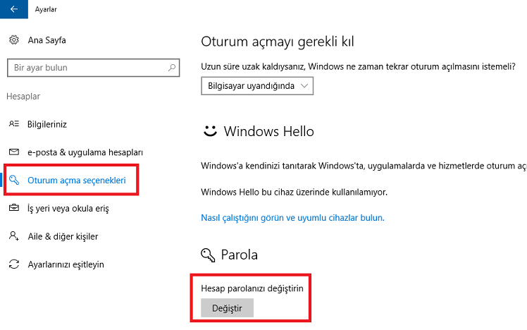 Windows 10 Parolası Nasıl Tamamen Kaldırılır 