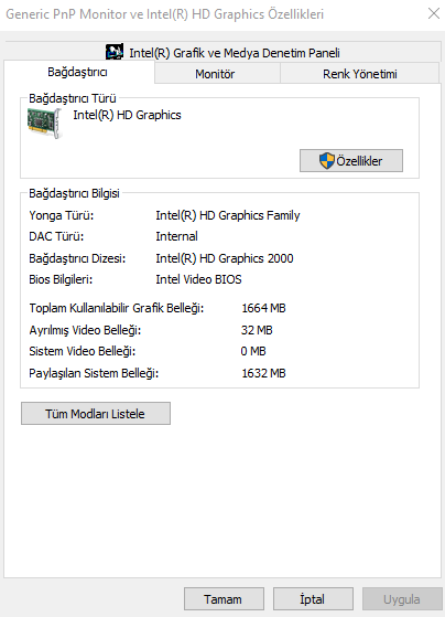 Ayrılmış Video RAM Nasıl Artırılır