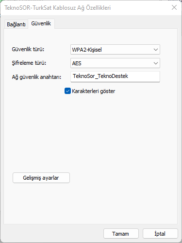 Windows 11 Wi-Fi Şifresi Öğrenme