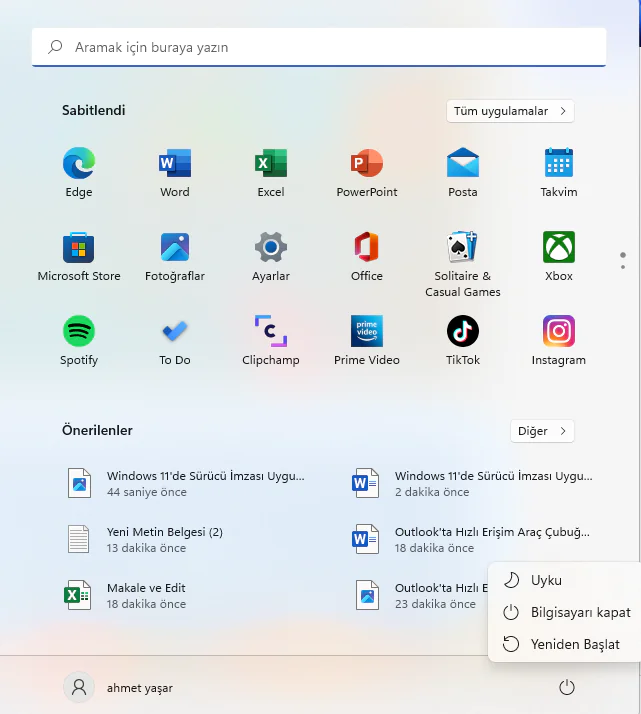 Windows 11 Sürücü İmzası Devre Dışı Bırakma