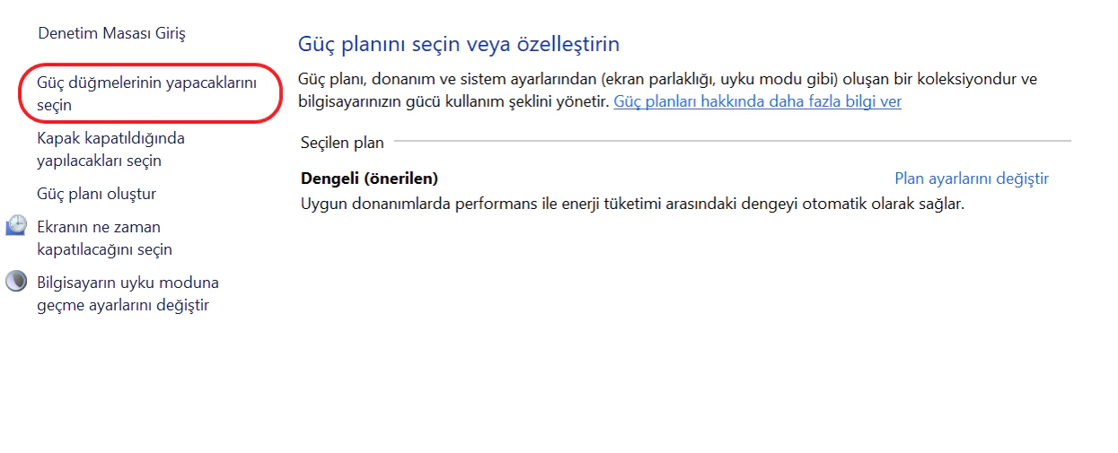 Windows Bilgisayarda Ekran Kapatma Yolları