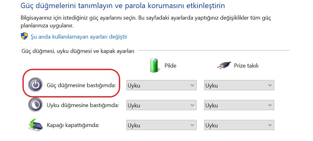 Windows Bilgisayarda Ekran Kapatma Yolları