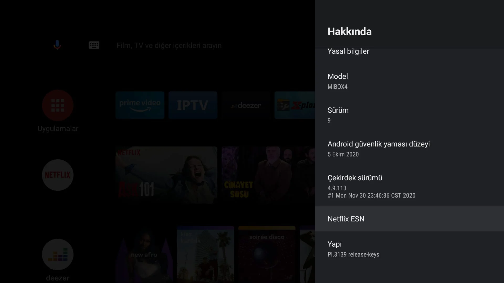 Mi box kurulum ve güncelleme