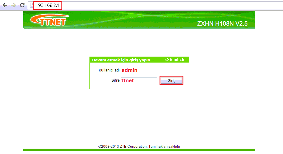 ZTE ZXHN H108N Modem Kurulumu Nasıl Yapılır