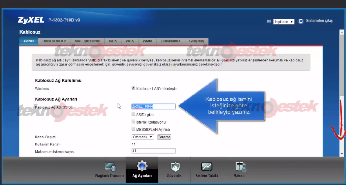 Zyxel P1302-T10D v3 Modem Kurulumu