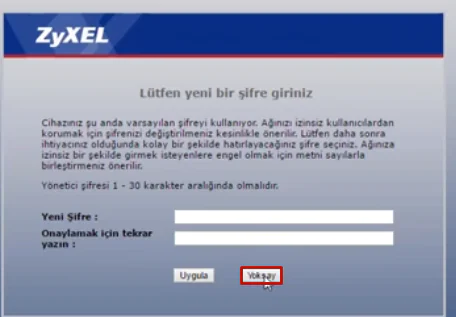 ZyXEL WAP3205 Router Kurulumu