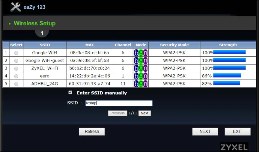 ZyXEL WRE2206 Repeater Kurulumu