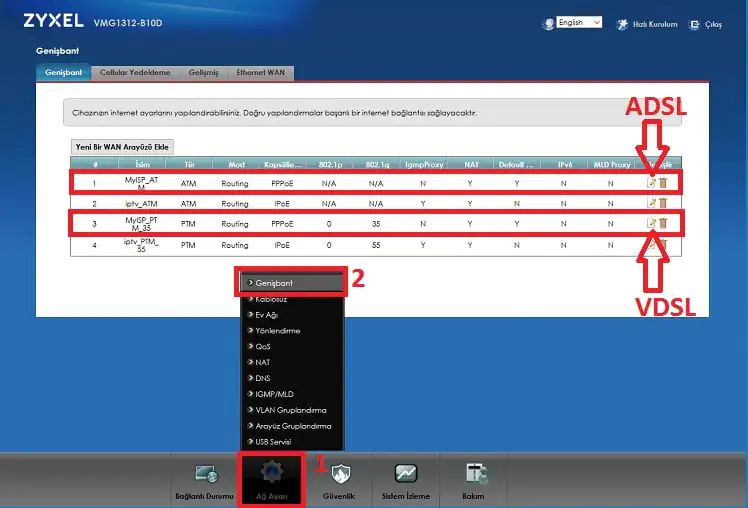 ZyXEL VMG1312 B10D Modem Kurulumu