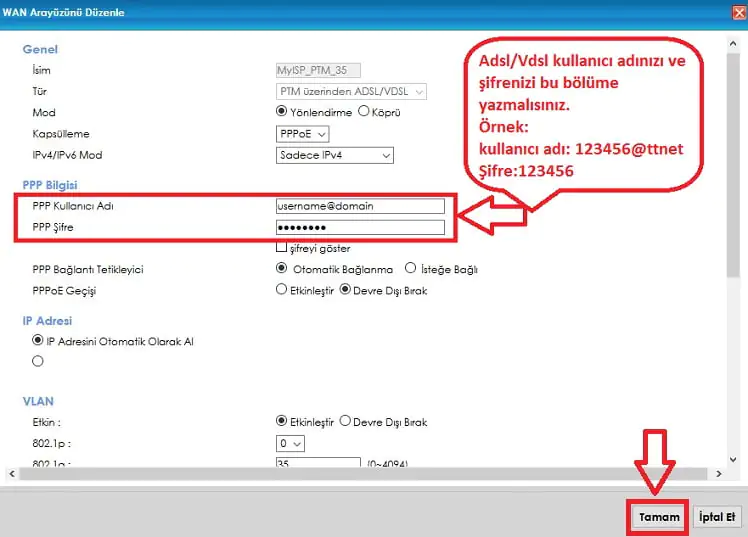 ZyXEL VMG1312 B10D Modem Kurulumu