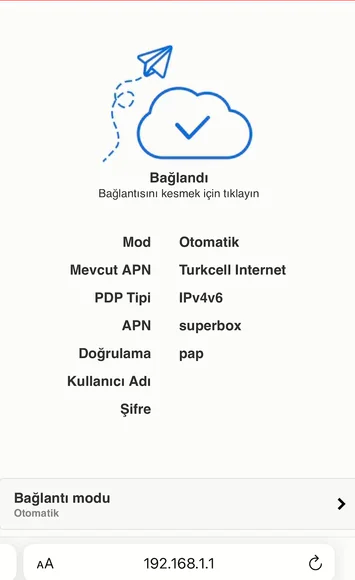 ZTE Superbox MF286R WiFi Ayarı