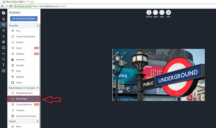 Resmin Bir Bölümünü Bulanıklaştırma Nasıl Yapılır