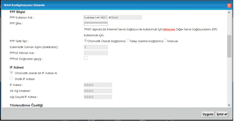 zyxell vmg3313 kablosuz ayarları