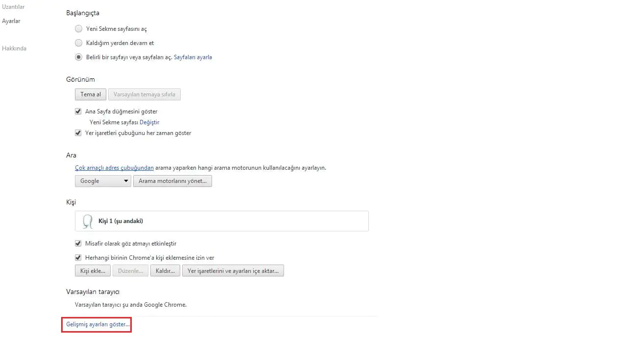 Chrome'da Yabancı İnternet Sitelerini Türkçeye Çevirme