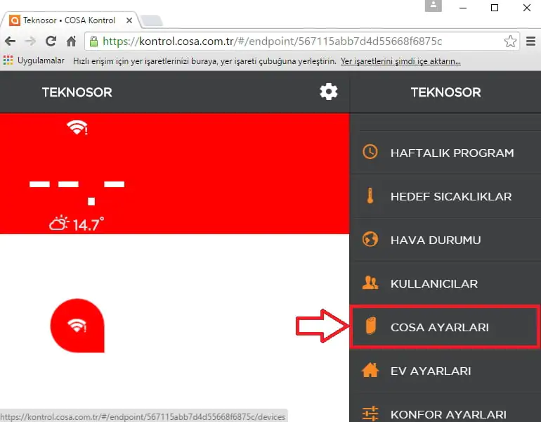Cosa Çevrimdışı Durumunda Resetleme Sorunu Çözümü