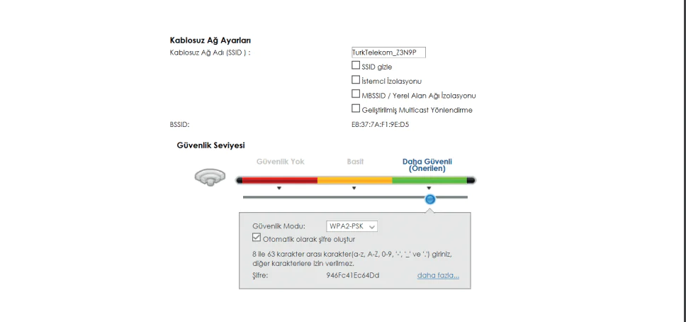 Kablosuz ayarlar nasıl yapılır