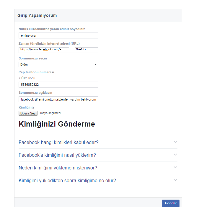 Facebook Mail Adresimi ve Şifremi Unuttum, Ne Yapmalıyım?