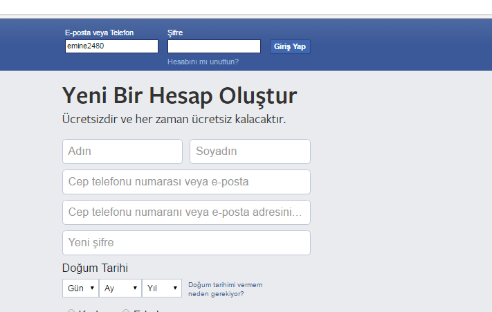 Facebook Mail Adresimi ve Şifremi Unuttum, Ne Yapmalıyım?