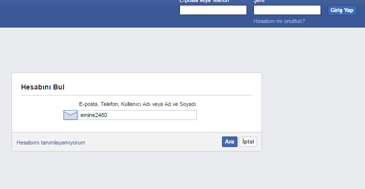 Facebook Mail Adresimi ve Şifremi Unuttum, Ne Yapmalıyım?