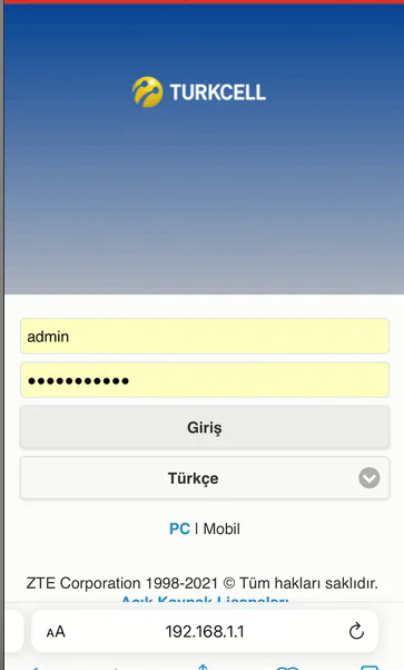 ZTE Superbox MF286R WiFi Ayarları